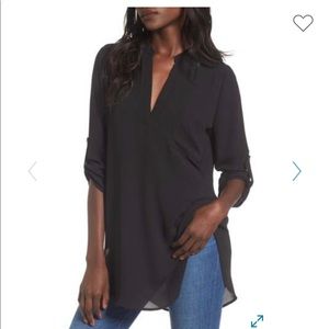 Lush sheer tunic top